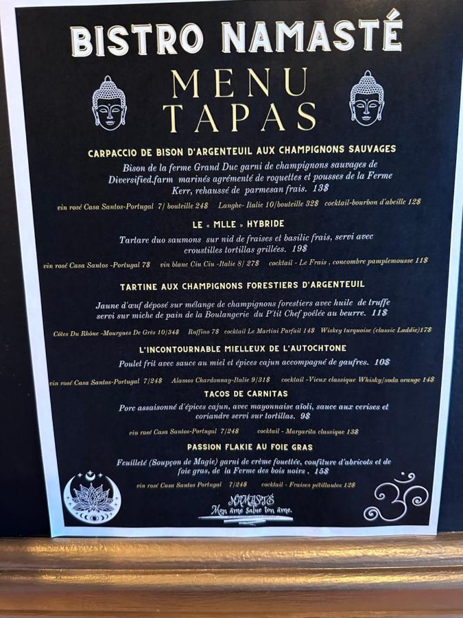 Auberge Et Bistro Namaste Lachute Dış mekan fotoğraf